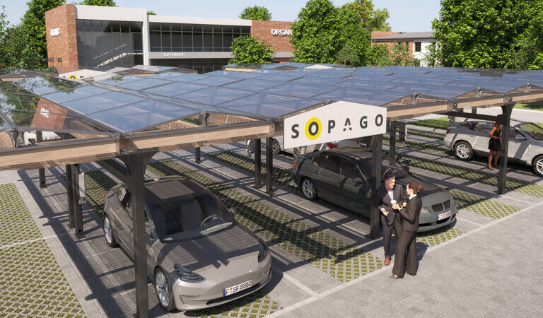 Solar Carport von Sopago
