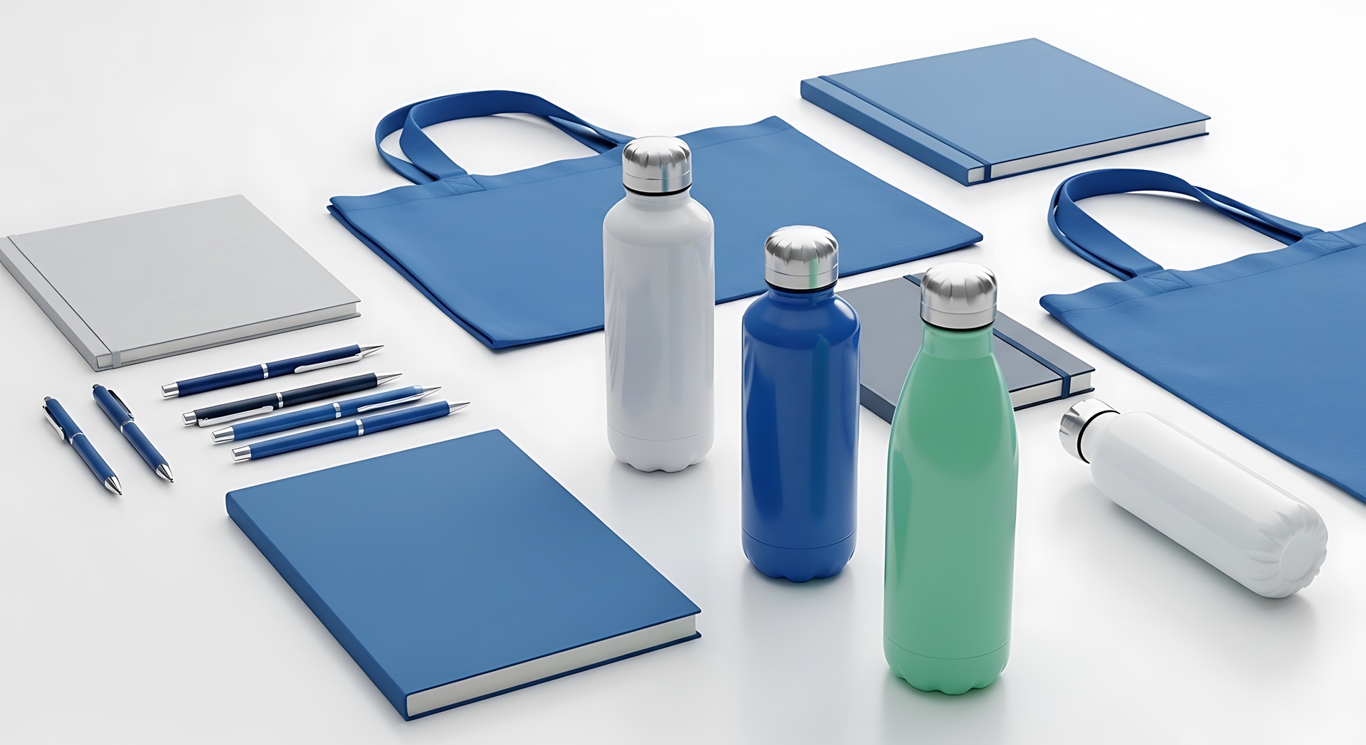 Blaue Werbeartikel für Corporate Branding | Glühweinbecher