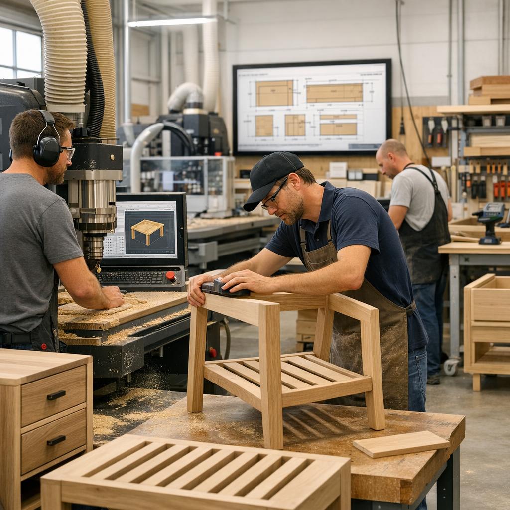 Effiziente Produktionsplanung im Möbelbau: Zeit und Kosten gezielt sparen