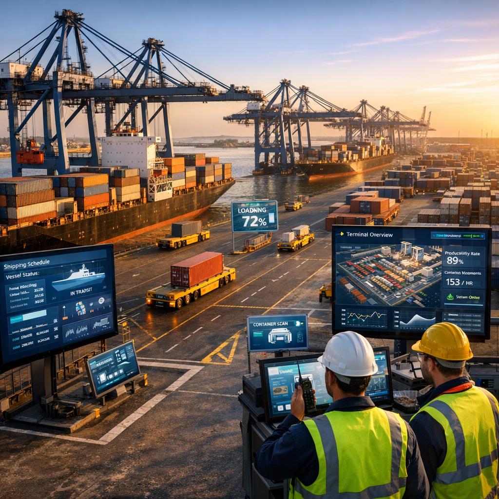 Hafenprozesse optimieren – digitale Lösungen